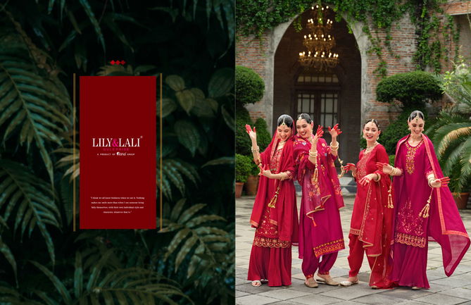 Karwa Special 2 By Lily And Lali Designer Readymade Suits Wholesale Price In Surat